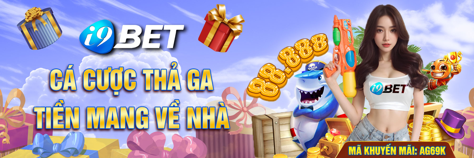 i9bet: Cá cược thả ga - Tiền mang về nhà